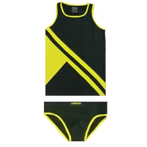 ست شورت و زیرپوش مردانه مدل 123 رنگ سبز