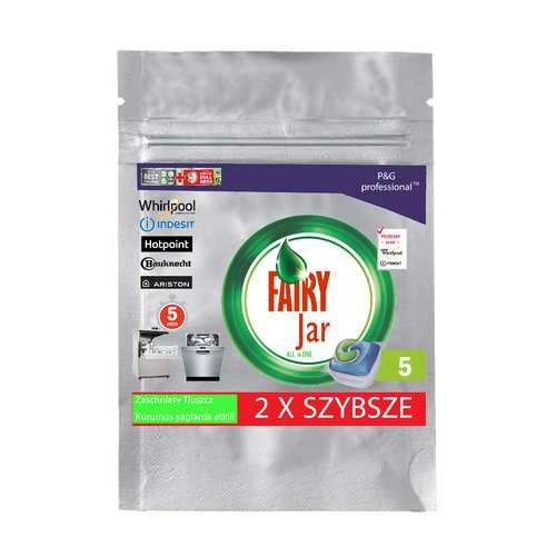قرص ماشین ظرفشویی فیری جار مدل P and G بسته 5 عددی