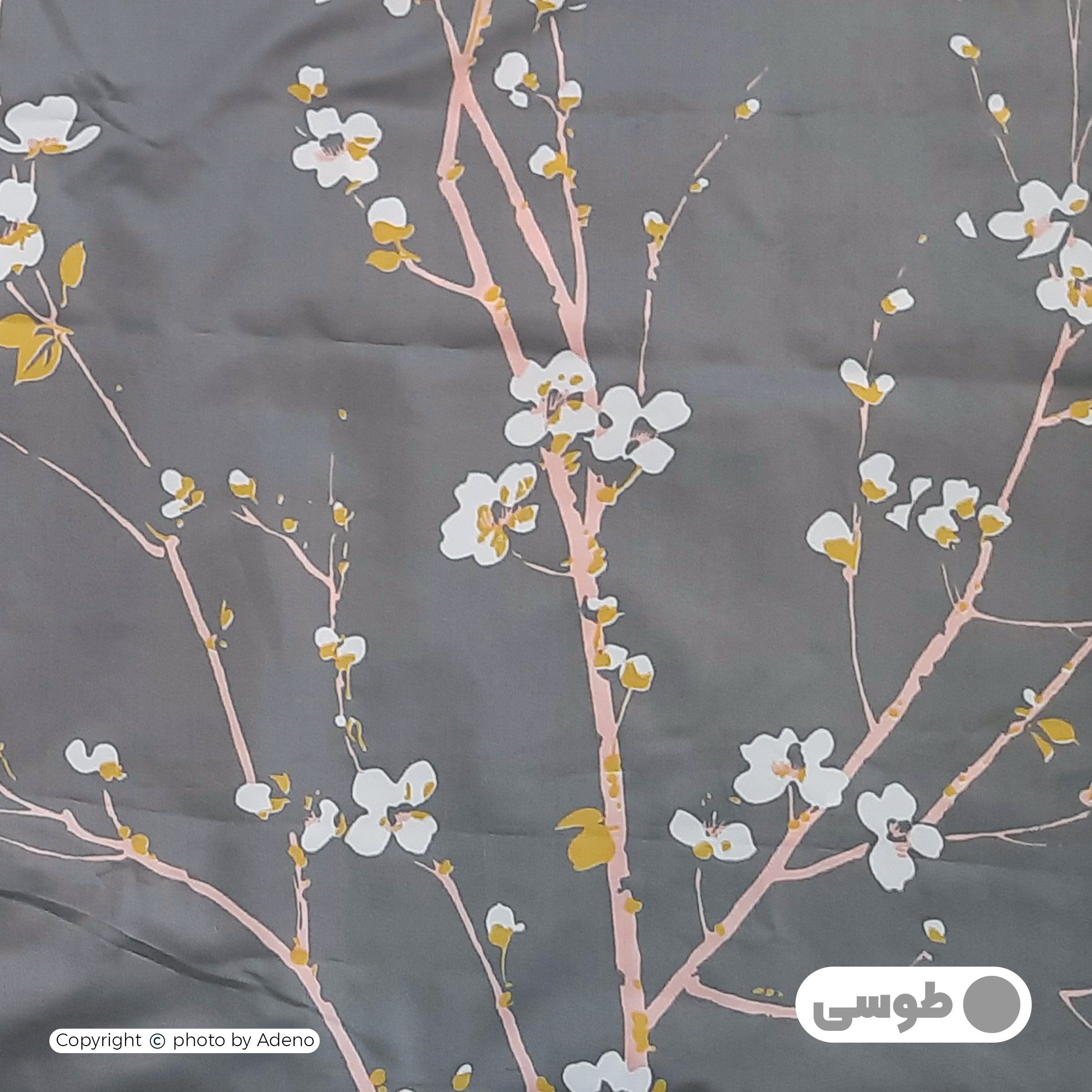 ملحفه تشک مهمان آدنو مدل بهارستان کد IR103 سایز 90x190 سانتی متر