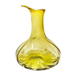 گلدان شیشه ای مدل سرخس