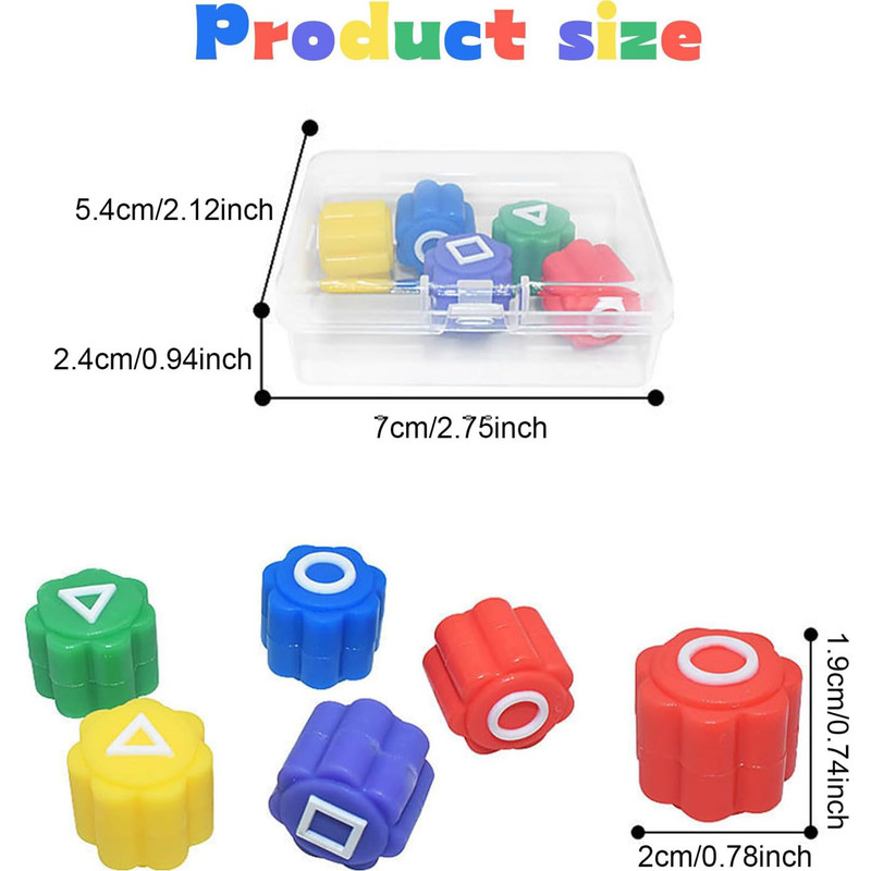 بازی فکری سمید مدل گونگی اسکویید گیم طرح یه قل دو قل بسته 5 عددی