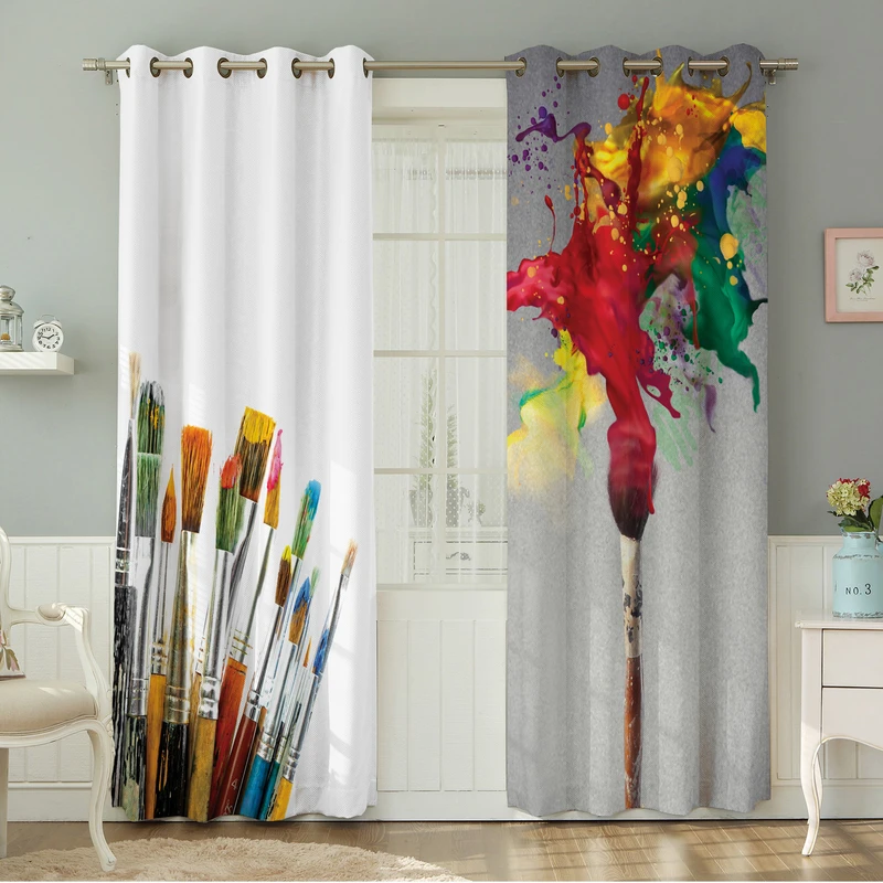 پرده نیروانا طرح مدرن  مدل هازان کد 4321سایز 140×280 سانتی متر