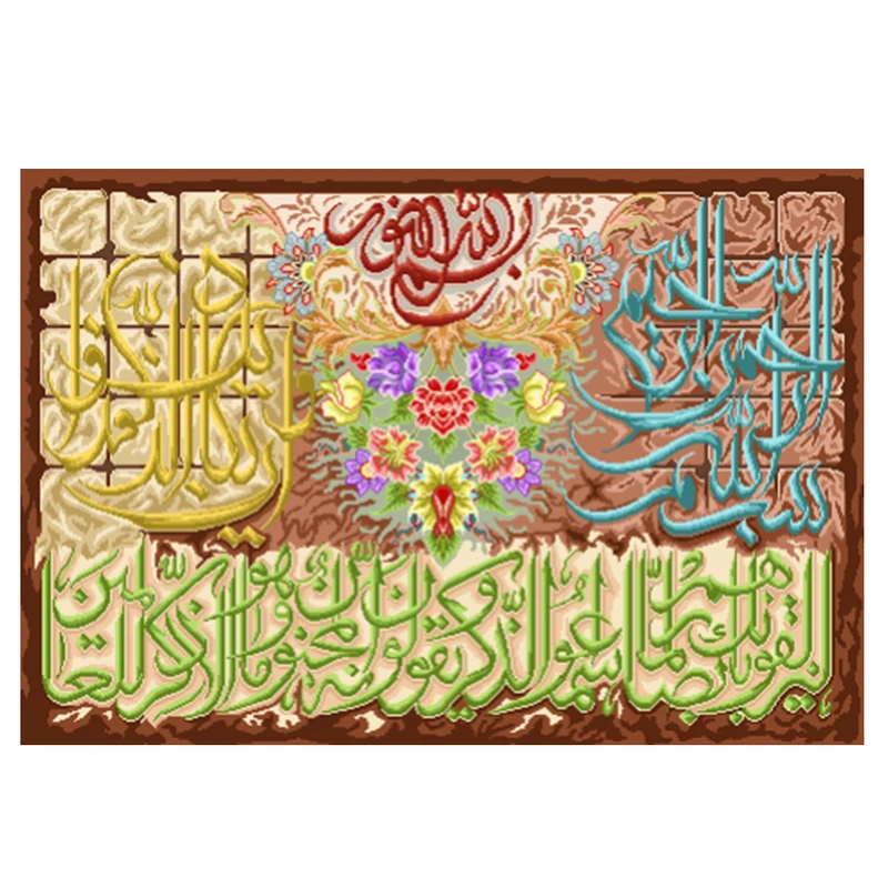 نخ و نقشه تابلوفرش مدل 22217
