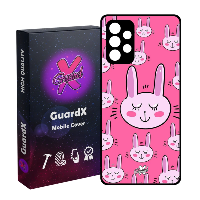 کاور گارد ایکس طرح Rabbit مدل Glass10135 مناسب برای گوشی موبایل سامسونگ Galaxy A52