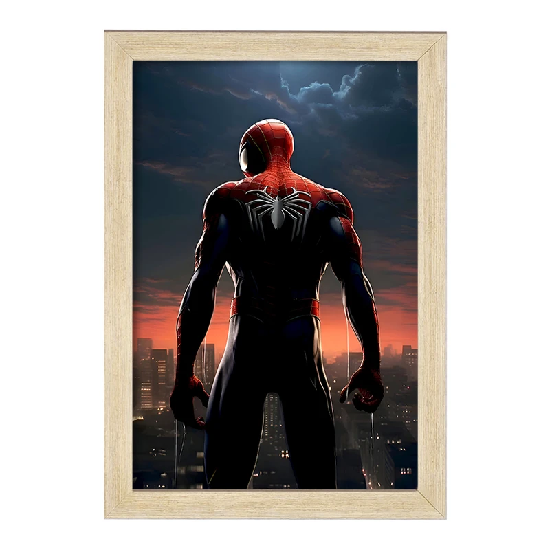 تابلو خندالو مدل مرد عنکبوتی (Spider Man) کد F5281