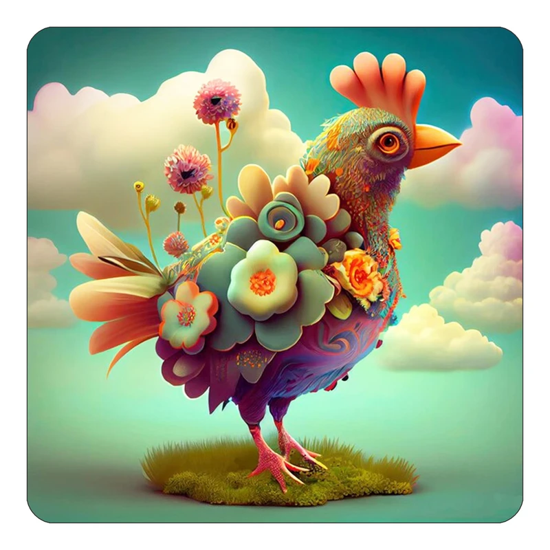 مگنت کاکتی طرح حیوانات رنگی مدل mp26316