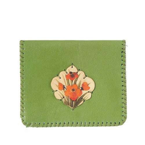 کیف پول چرمی دست دوز دیبا مدل 178015 جیبی