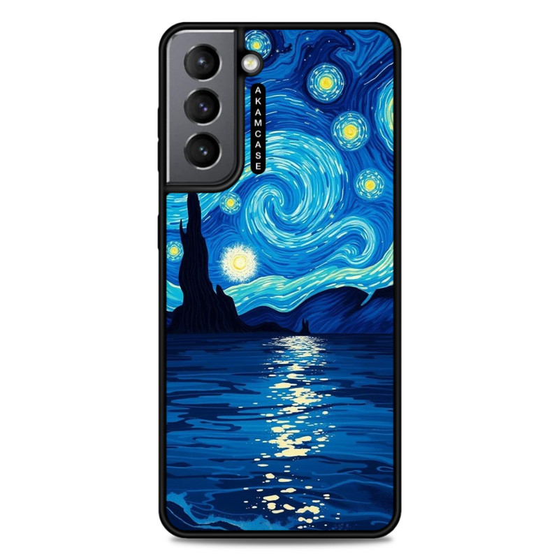 کاور آکام مدل AMC-WSGS21-VANGOGH-14 مناسب برای گوشی موبایل سامسونگ Galaxy S21