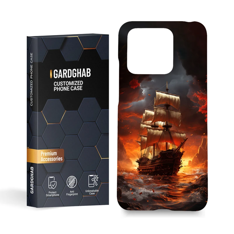 کاور گارد قاب مدل پسرانه مناسب برای گوشی موبایل شیائومی Redmi 10C