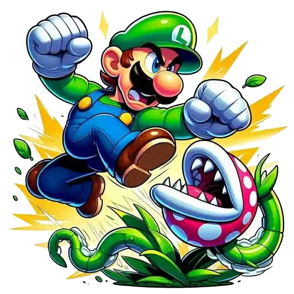 استیکر پارچه و لباس پاد آفرین طرح سوپر ماریو کد 1718