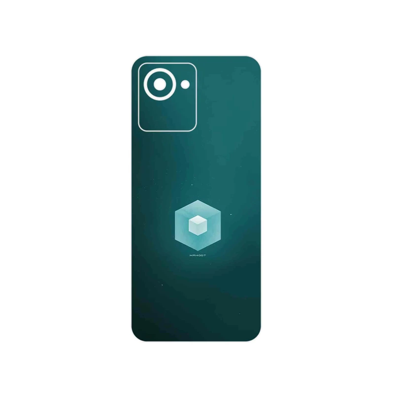 برچسب پوششی ماهوت مدل Minimal Cube icon مناسب برای گوشی موبایل ریلمی C30s