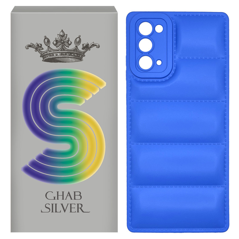 کاور قاب سیلور مدل پافری مناسب برای گوشی موبایل سامسونگ Galaxy Note20 4G / 5G