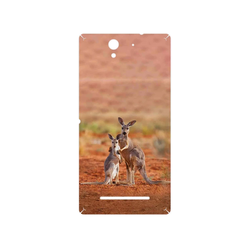 برچسب پوششی ماهوت مدل Kangaroo مناسب برای گوشی موبایل سونی Xperia C3 Dual