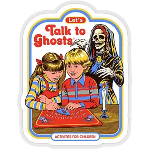 استیکر لپ تاپ طرح let talk to ghosts کد ST1119