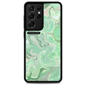 AKAM AMC-WSGS21U-MARBLE-25 Cover For Samsung Galaxy S21 Ultra