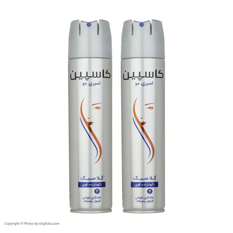اسپری مو کاسپین مدل کلاسیک حجم 250 میلی لیتر بسته 2 عددی