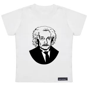 تی شرت آستین کوتاه دخترانه 27 مدل Albert Einstein کد MH930