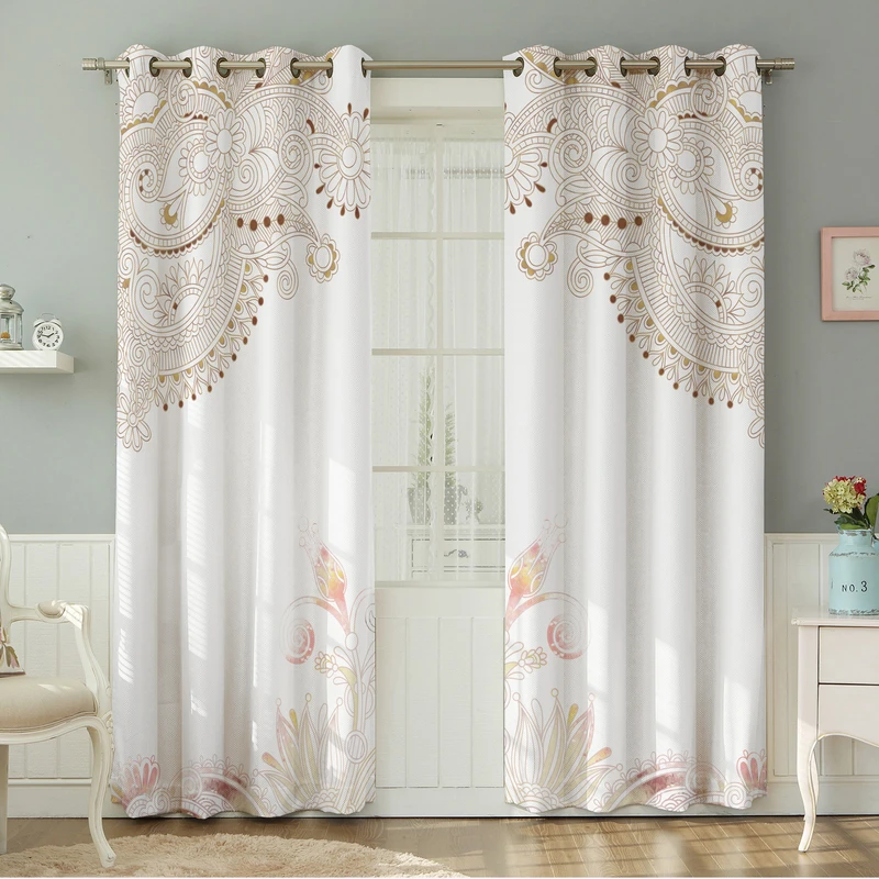 پرده نیروانا طرح   مدرن مدل مخمل کد 8424سایز 140×280 سانتی متر