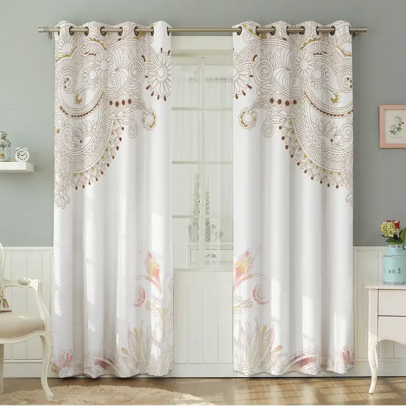 پرده نیروانا طرح مدرن مدل مخمل کد 8424سایز 140×280 سانتی متر