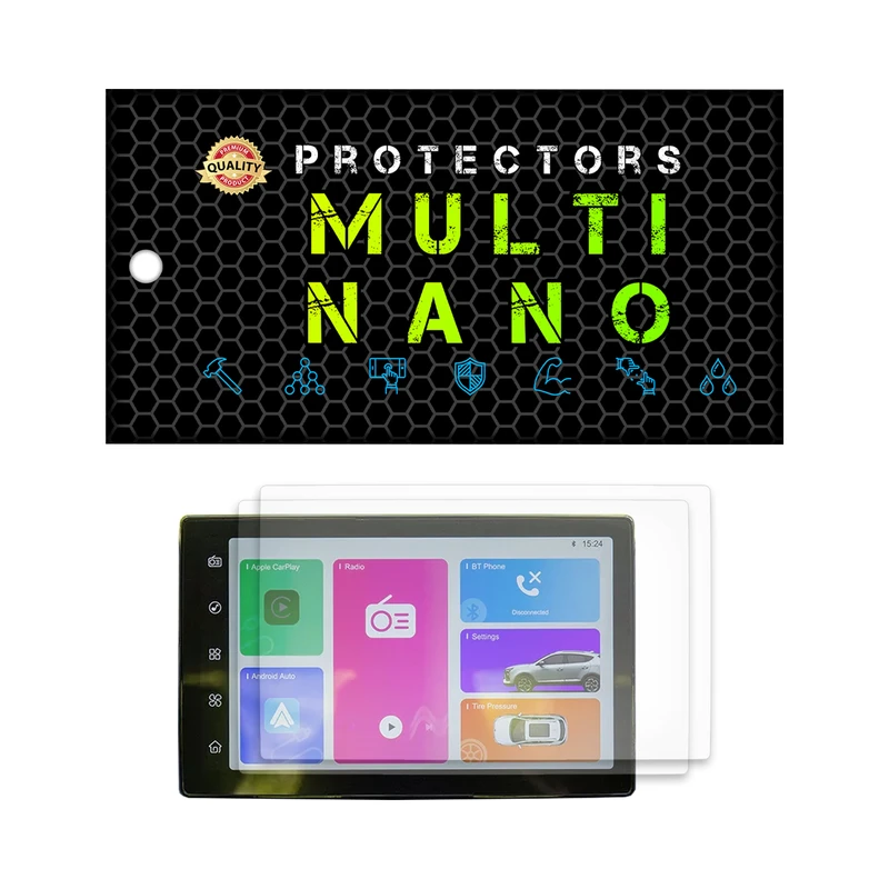 محافظ صفحه نمایش مانیتور خودرو مولتی نانو مدل X-S2M مناسب برای کی ام سی X5 بسته دو عددی