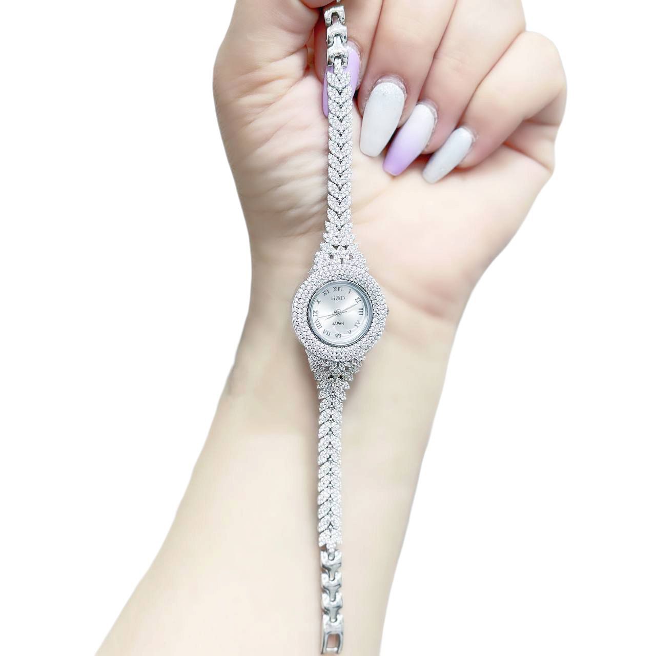 ساعت مچی عقربه ای نقره زنانه مدل پروانه کد RZZDR-31 -  - 11