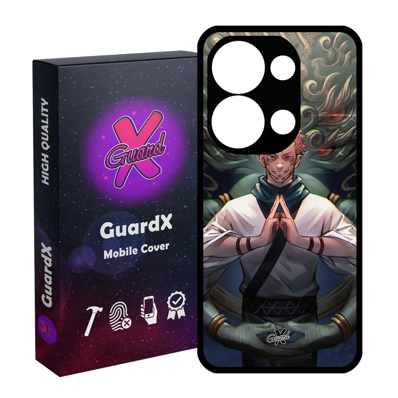 کاور گارد ایکس طرح سوکونا انیمه مدل Glass10570 مناسب برای گوشی موبایل شیائومی Poco X6 5G / Note 13 Pro 5G