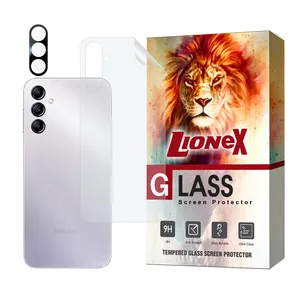 Lionex MTBFULL Nano Back Protector For Samsung Galaxy A14 5G With Camera Lens Protector