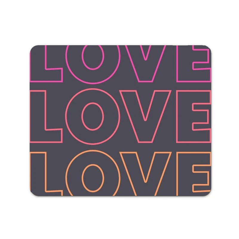  ماوس پد پاد آفرین طرح عشق کد 767 سایز 19*24 سانتی متر