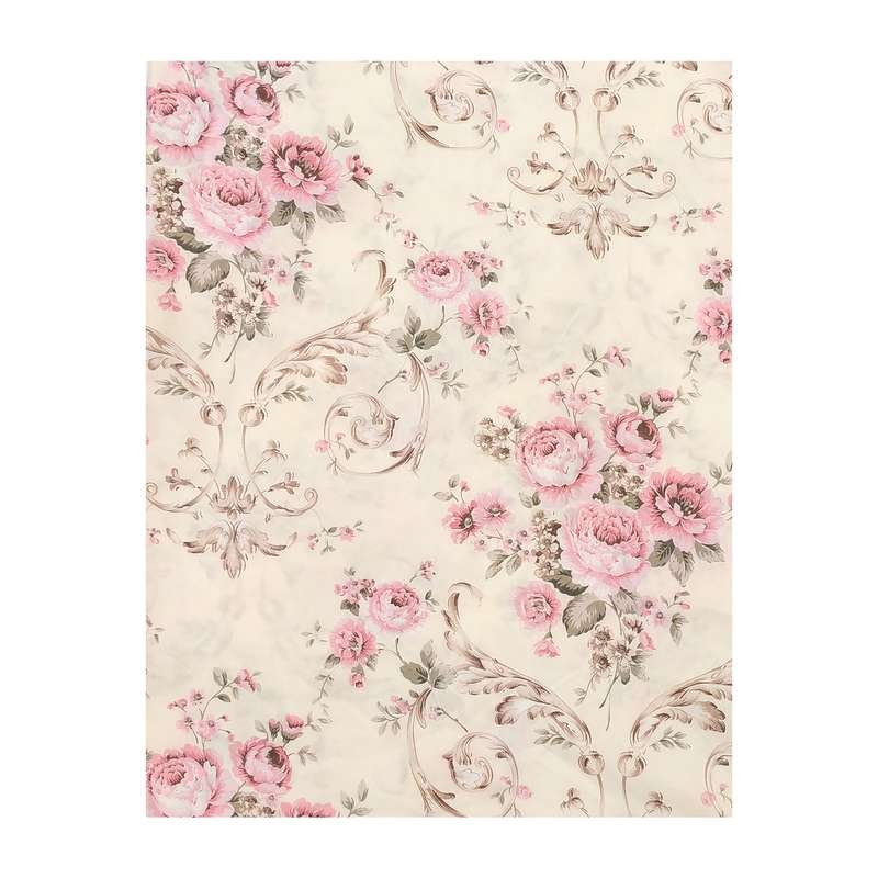 ملحفه آدنو مدل گلزار کد CH49 یک نفره سایز 90x200 سانتی متر