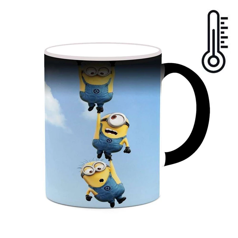 ماگ حرارتی کاکتی مدل کارتون مینیون ها کد mgh22825