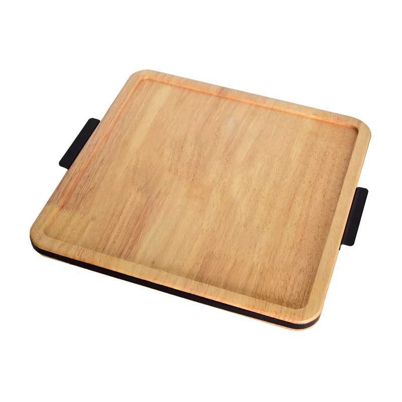 سینی دسته دار بی.وی.کی کد 403501 سایز 32*32 سانتی متر