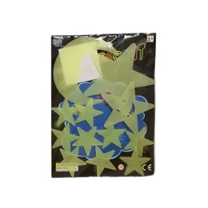 استیکر دیواری کودک مدل استیکر ماه و ستاره