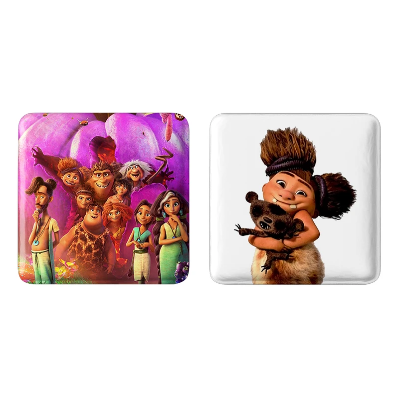 مگنت خندالو طرح غارنشینان عصر جدید کد 48024803 مجموعه 2 عددی