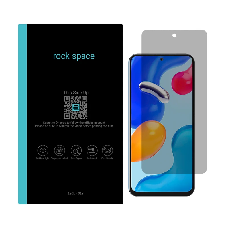 محافظ صفحه نمایش حریم شخصی راک اسپیس مدل HyPRV مناسب برای گوشی موبایل شیائومی Redmi Note 11S