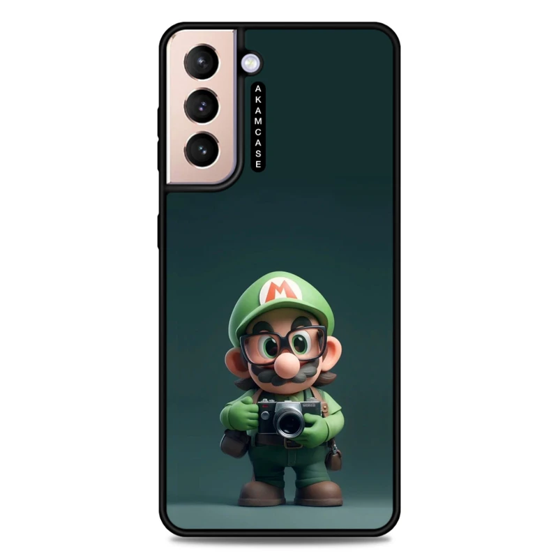 کاور آکام مدل AMC-WSGS21P-SUPER MARIO6 مناسب برای گوشی موبایل سامسونگ Galaxy S21 Plus