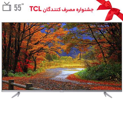 تلویزیون ال ای دی هوشمند تی سی ال مدل 55P725 سایز 55 اینچ