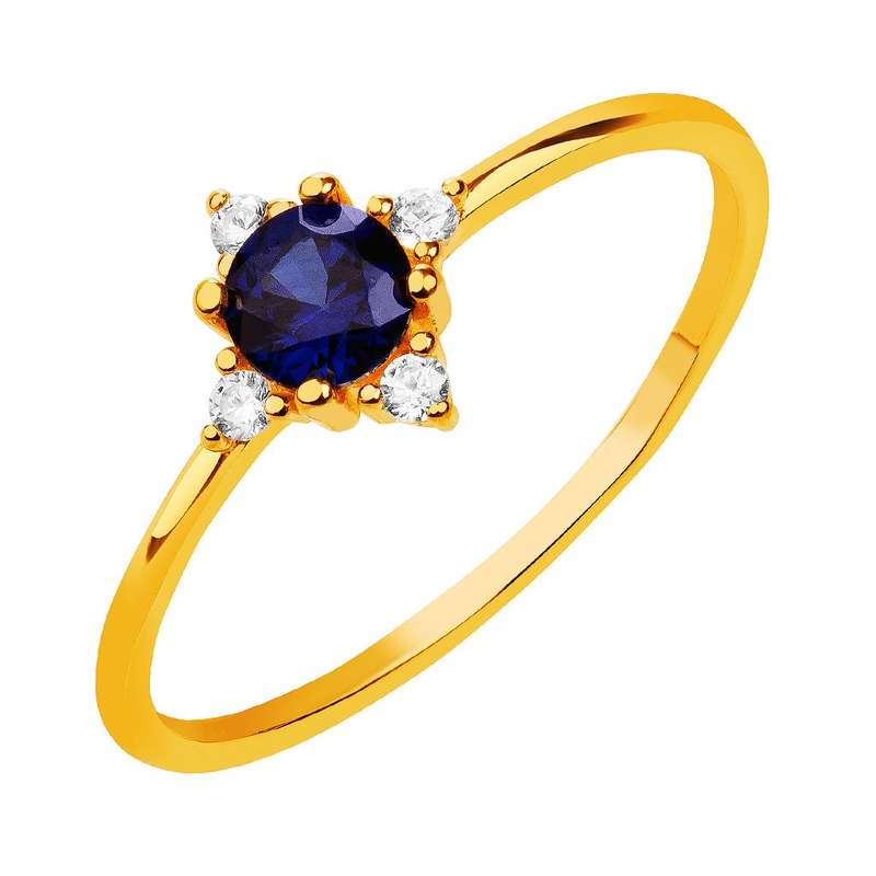  انگشتر طلا 18 عیار زنانه قیراط کد GH3271