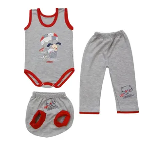 ست 3 تکه لباس نوزادی مدل خرگوش