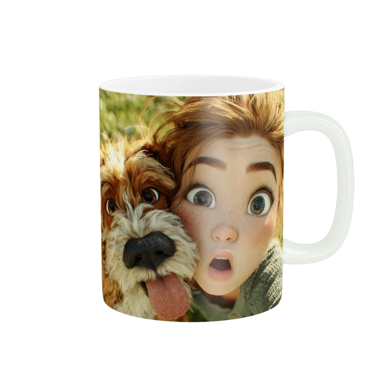 ماگ پاد آفرین طرح دختر کد 6164