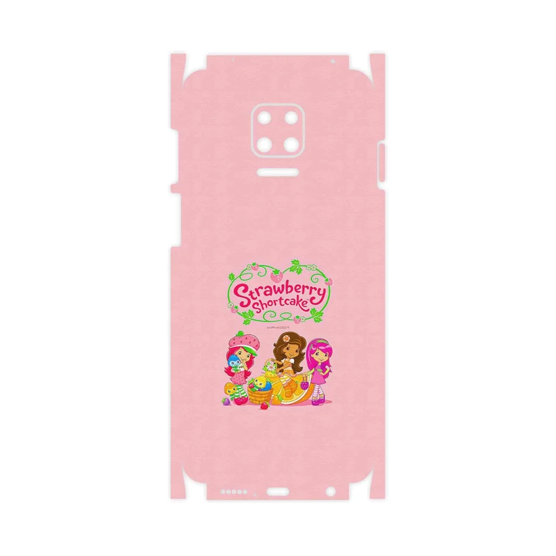 برچسب پوششی ماهوت مدل Strawberry Shortcake-FullSkin مناسب برای گوشی موبایل شیائومی Redmi Note 9S