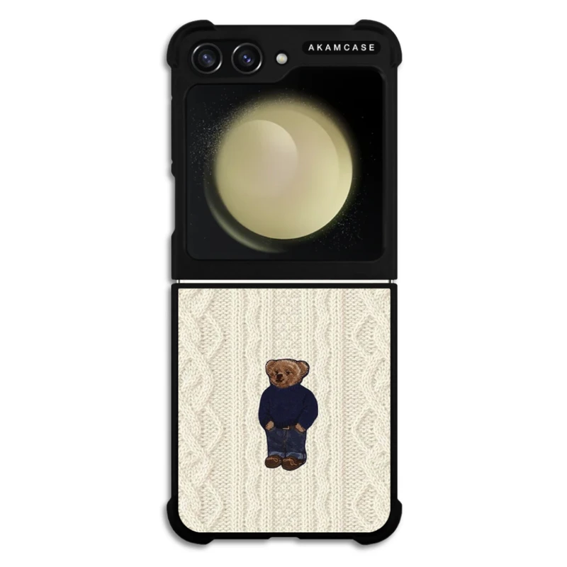 کاور آکام مدل AMC-WSGZFLIP5-TRICOT-20 مناسب برای گوشی موبایل سامسونگ Galaxy Z Flip 5