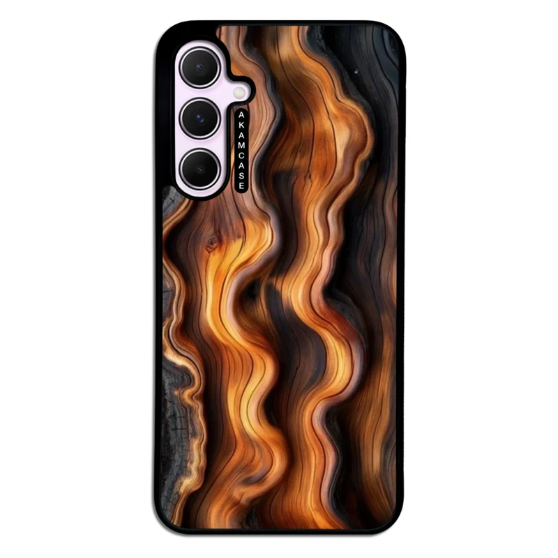 کاور آکام مدل AMC-WSGA35-WOOD-16 مناسب برای گوشی موبایل سامسونگ Galaxy A35