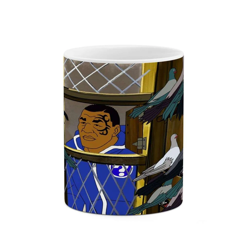 ماگ کاکتی مدل کارتون Mike Tyson Mysteries کد mgh22765