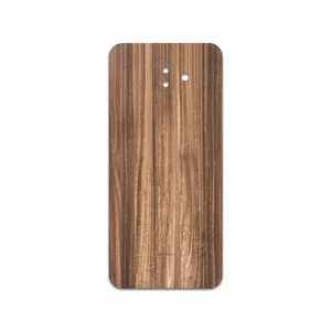 MAHOOT Light Walnut Wood Cover Sticker for Samsung Galaxy J6 Plus