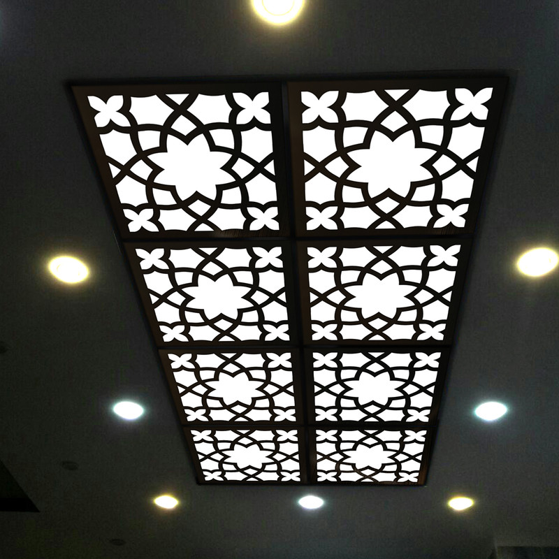 تایل سقفی آسمان مجازی بنی دکو مدل MC01 اندازه 60x60 سانتی متر مجموعه 4 عددی