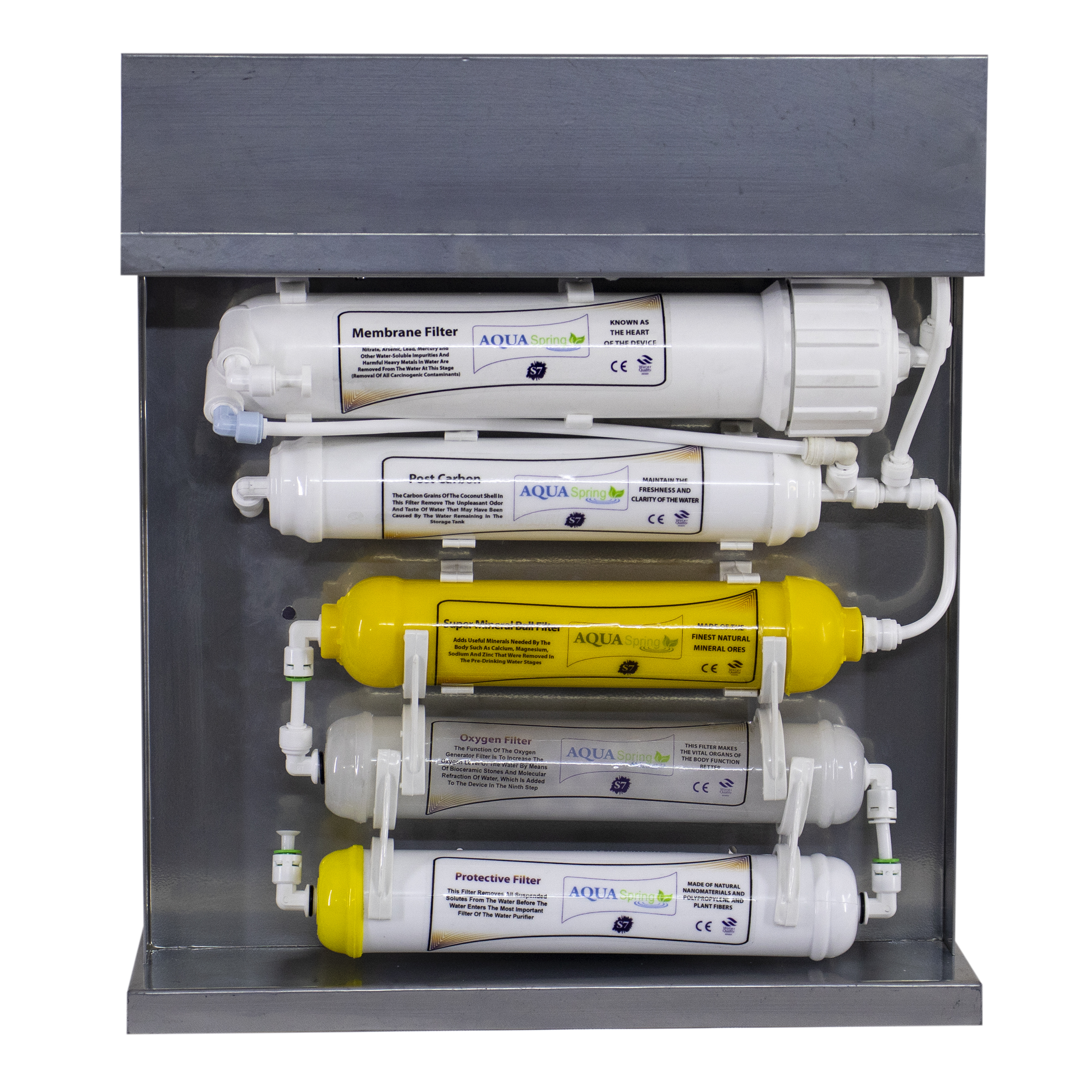 دستگاه تصفیه کننده آب آکوآ اسپرینگ مدل RO-S7-KZ 7006
