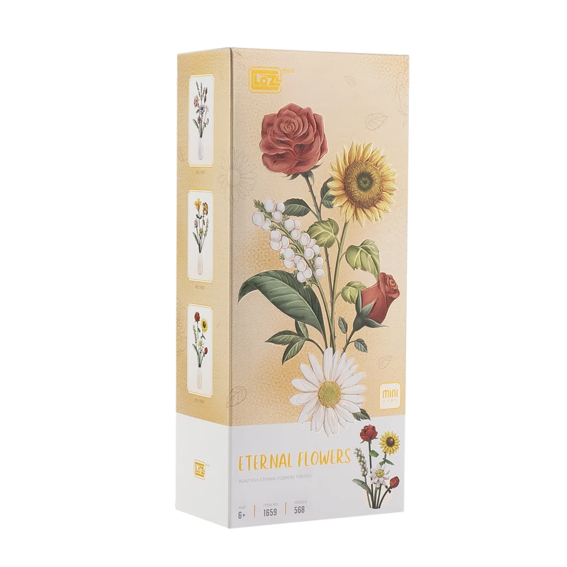 ساختنی 568 تکه مدل دسته گل کد 1659