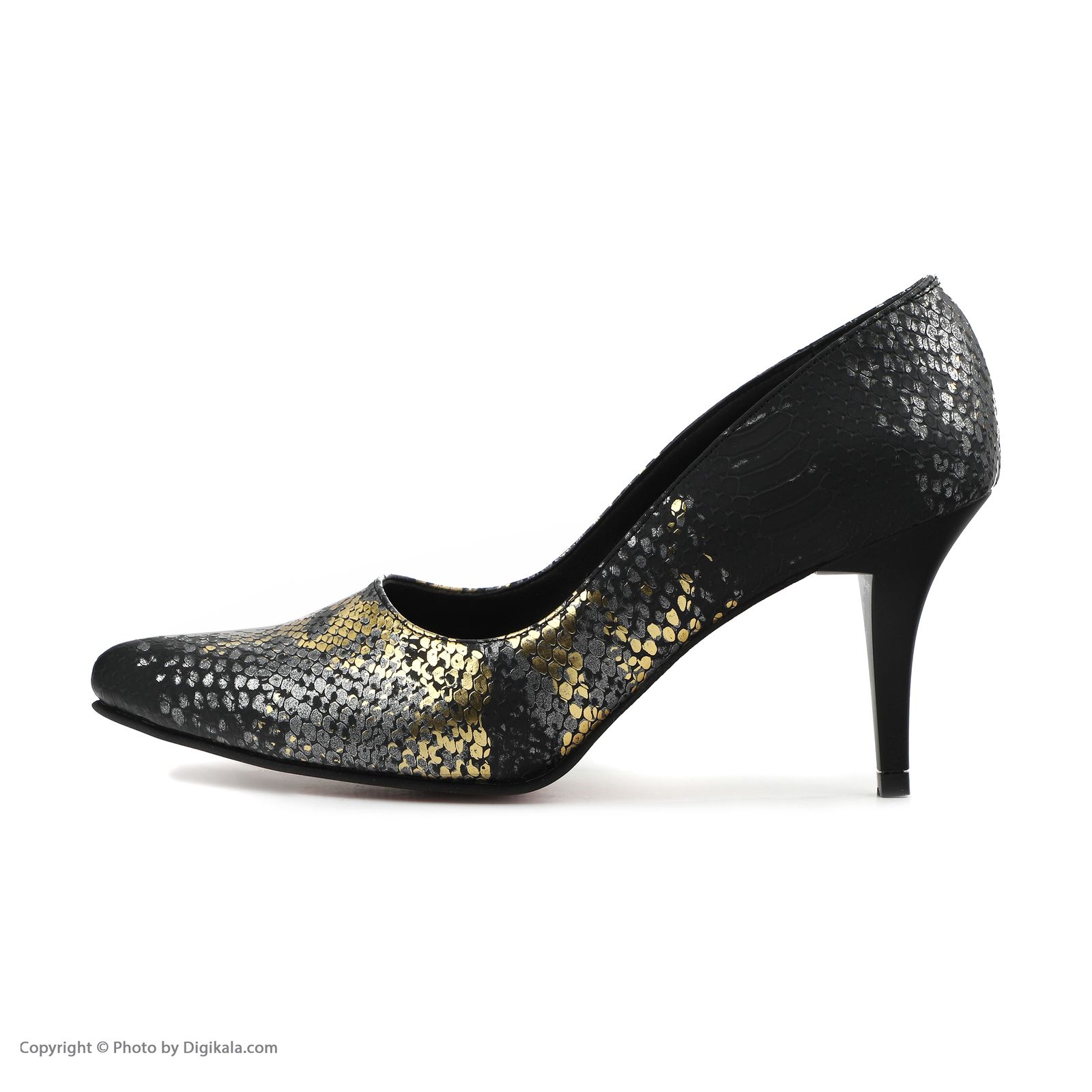 کفش زنانه پاریس هیلتون مدل پوست ماری کد psw20681 رنگ طلایی -  - 4