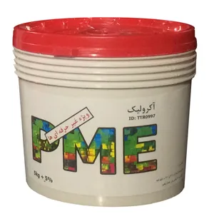رنگ سفید آکرولیک پی ام ای کدTTR0997 وزن ۵ کیلوگرم