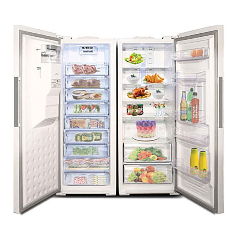 یخچال و فریزر دوقلو 24 فوت پلادیوم مدل یونیک پلاس